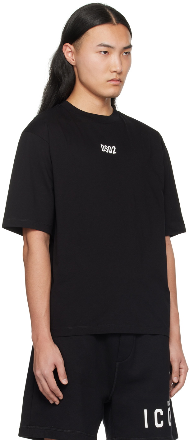 Dsquared2 Black 'DSQ2' T-Shirt Dsquared2