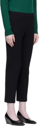 High Sport Black Merino Louis Trousers