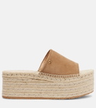 Gianvito Rossi Suede espadrille sandals