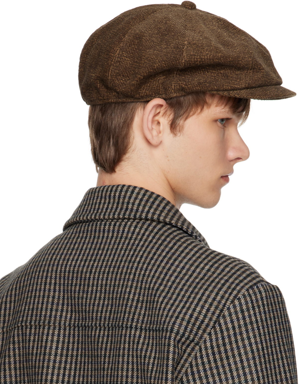 Taiga Takahashi Brown Lot. 006 Newsboy Cap Taiga Takahashi