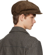 Taiga Takahashi Brown Lot. 006 Newsboy Cap