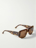 Kimeze - Amon Square-Frame Tortoiseshell Acetate Sunglasses