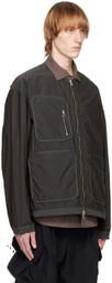 meanswhile Khaki 4Way Reversible Jacket