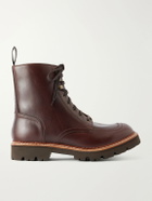 Grenson - Noha Leather Lace-Up Boots - Brown