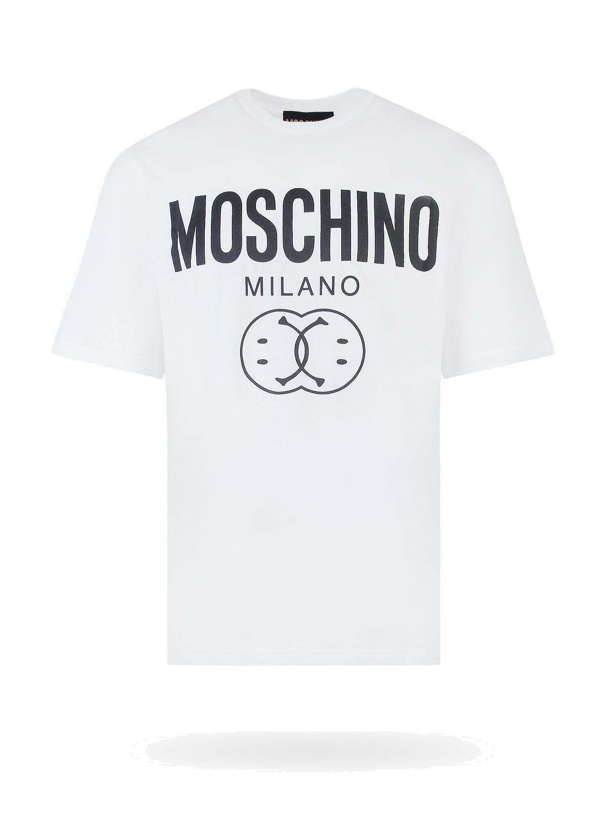 Photo: Moschino T Shirt White   Mens