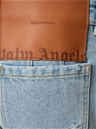 PALM ANGELS Low Rise Denim Bootcut Jeans