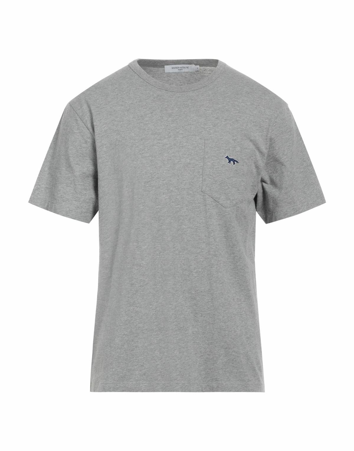 Maison Kitsuné. Mens T-shirt Light in Grey