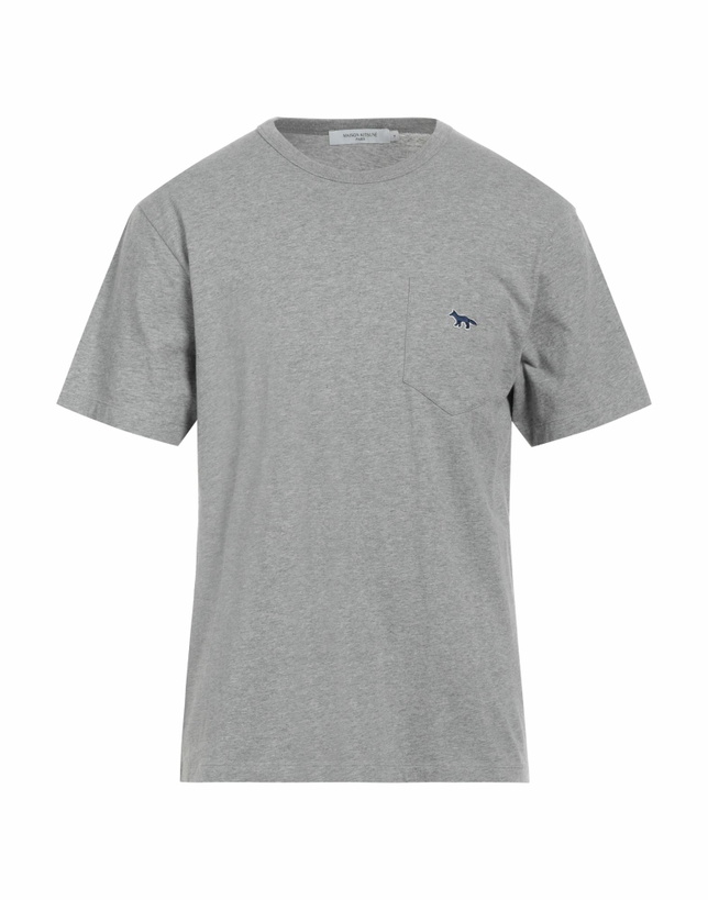 Photo: Maison Kitsuné. Mens T-shirt Light in Grey