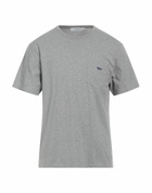 Maison Kitsuné. Mens T-shirt Light in Grey