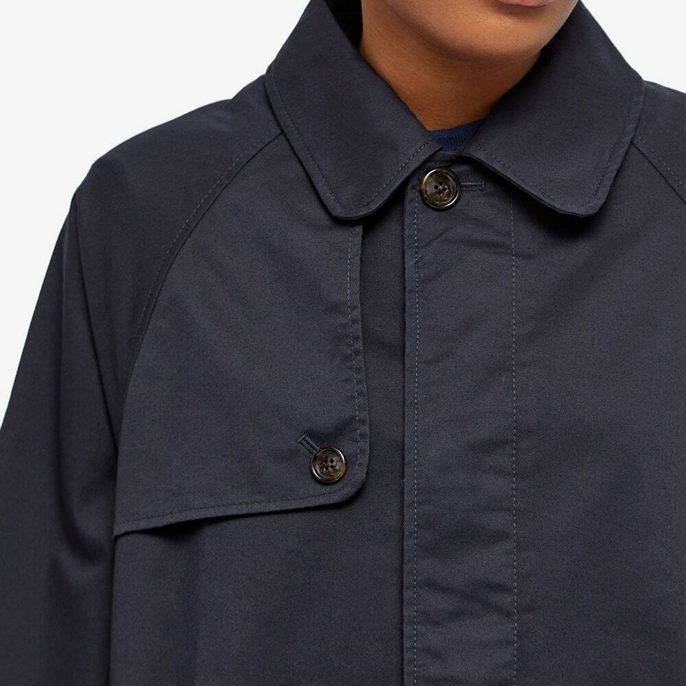 BEAMS BOY ネイビー ロングコート SOLOTEX BEAMS BOY ネイビー ロングコート SOLOTEX 大人気素材のコートに