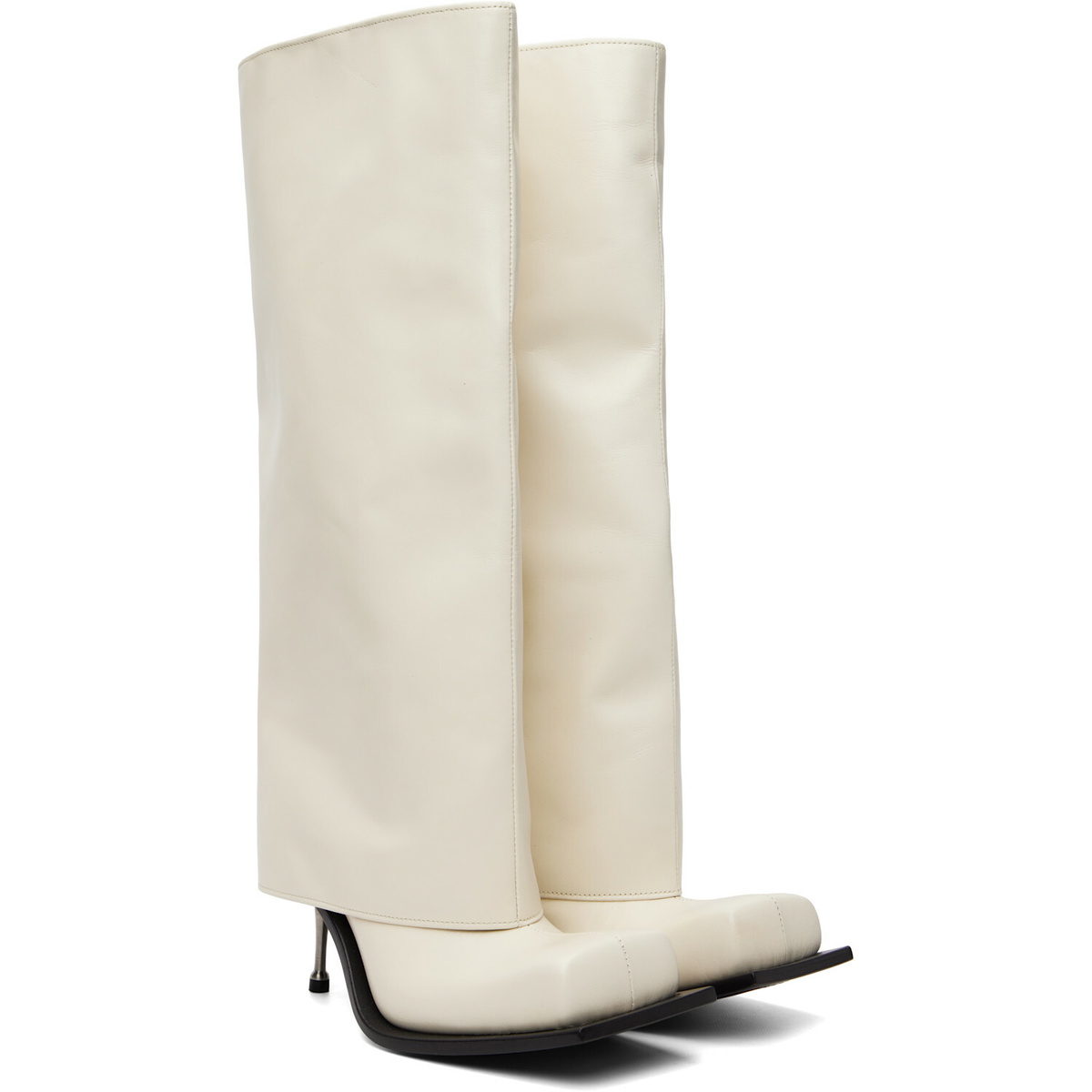 FIDAN NOVRUZOVA Off-White Iman Tall Boots