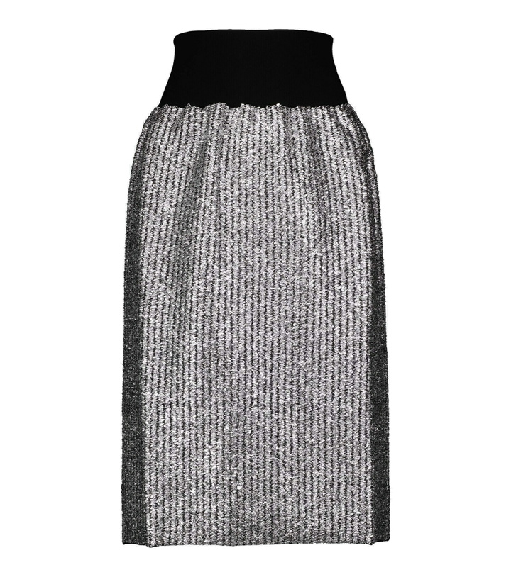 Photo: Moncler Genius - 2 Moncler 1952 Lurex® wool-blend midi skirt