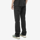 Represent Men's Split Zip Denim Jean in Black