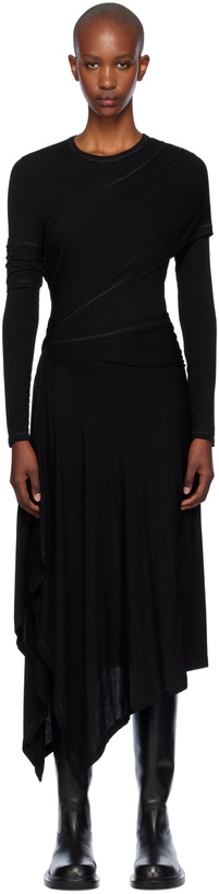 Photo: Helmut Lang Black Protection Maxi Dress
