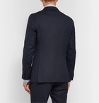 Hugo Boss - Navy Novan Slim-Fit Virgin Wool Suit Jacket - Blue