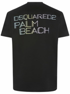 DSQUARED2 - Palm Beach Printed Cotton T-shirt