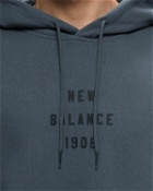 New Balance New Balance Graphic Hoodie Blue/Grey - Mens - Hoodies
