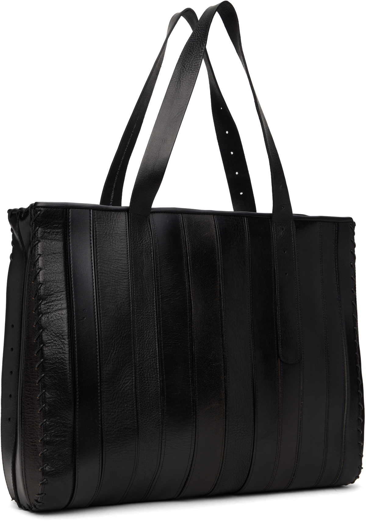 HODAKOVA Black Rectangle Belt Bag