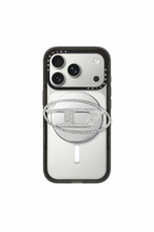 Diesel Oval D Grip & Stand - Ring stands - Unisex - Silver