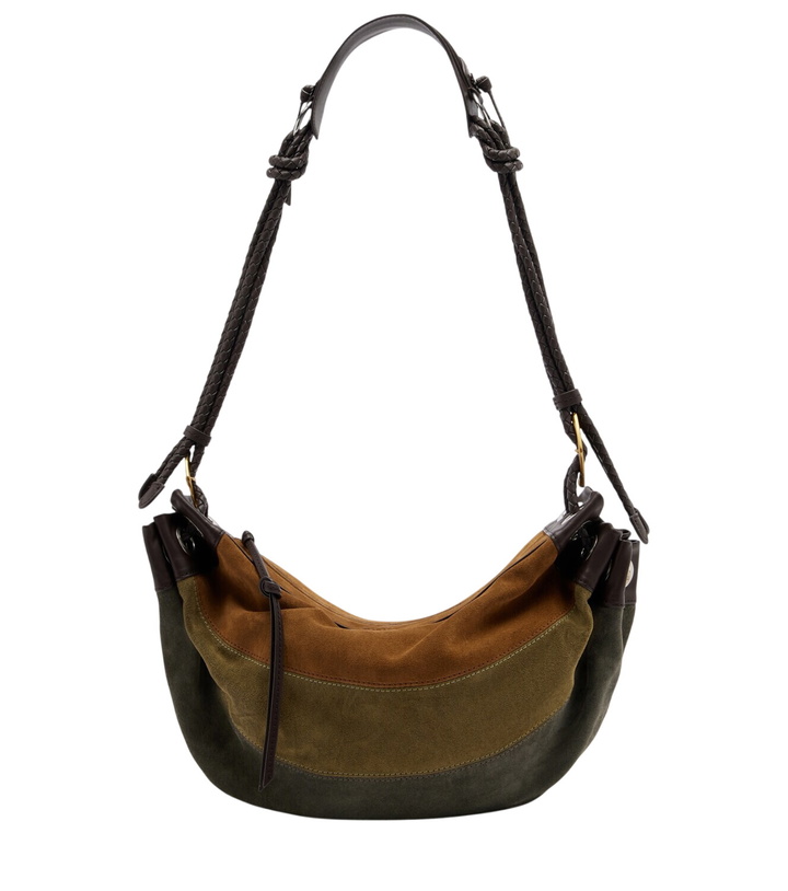 Photo: Isabel Marant Maia Medium patchwork suede shoulder bag
