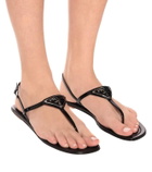 Prada Patent leather thong sandals