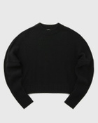 CLOSED CREW NECK CROPPED Black Womens Pullover