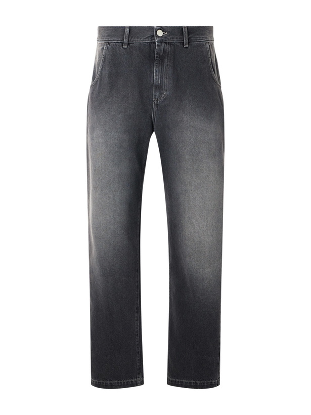 Photo: mfpen - Regular Straight-Leg Organic Jeans - Gray