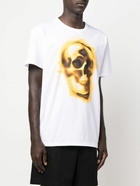 ALEXANDER MCQUEEN - Skull Print Cotton T-shirt