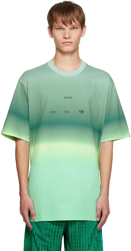 Photo: Song for the Mute Green adidas Originals Edition T-Shirt
