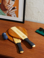 Frescobol Carioca - Leblon Wooden Beach Bat and Ball Set