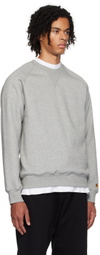 Carhartt Work In Progress Gray Chase Sweatshirt