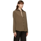 Eftychia Khaki Closed Shirt