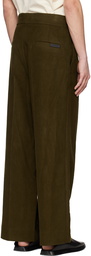 Fear of God Brown Wide-Leg Trousers