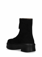 THE ROW - 50mm Zipped Suede Ankle Boot