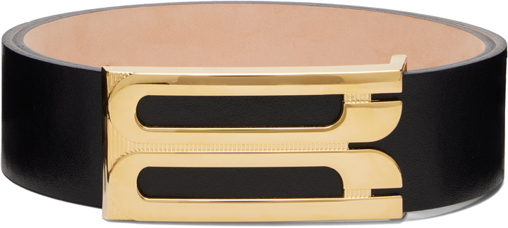 Photo: Victoria Beckham Black Jumbo Dorian Belt