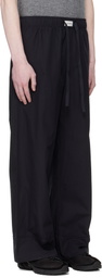 Entire Studios Black Pajama Lounge Pants