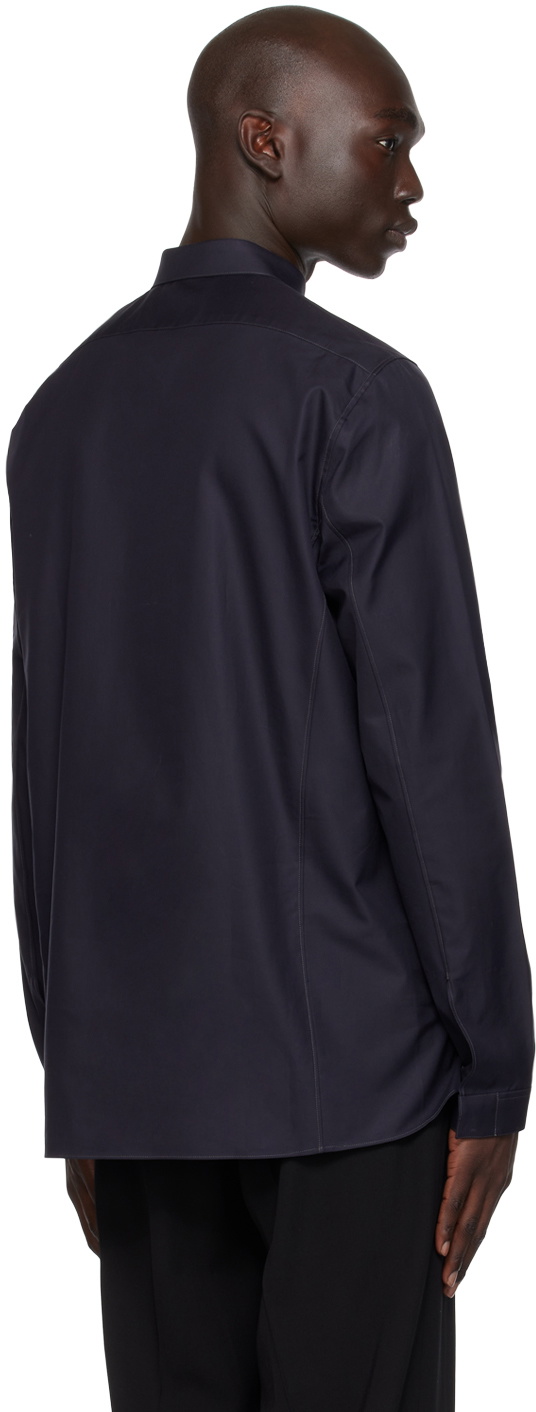 NICOLAS ANDREAS TARALIS Black Button-Down Shirt