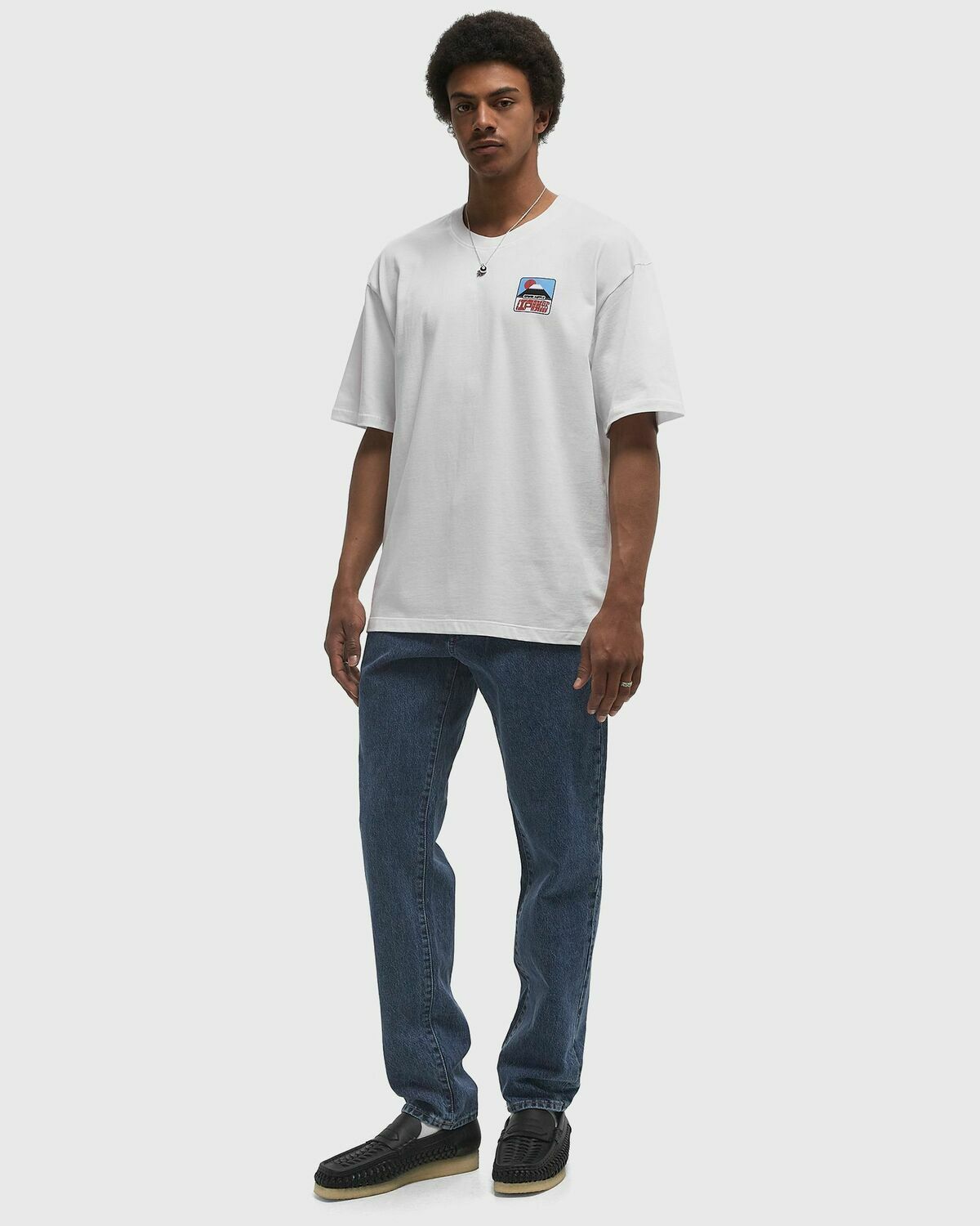 Edwin Sunset On Fuji San TS SS White Mens Shortsleefe