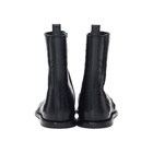 Ann Demeulemeester Black Slits Zip-Up Boots