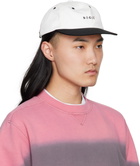 sacai White & Black WTAPS Edition Cotton Twill Cap