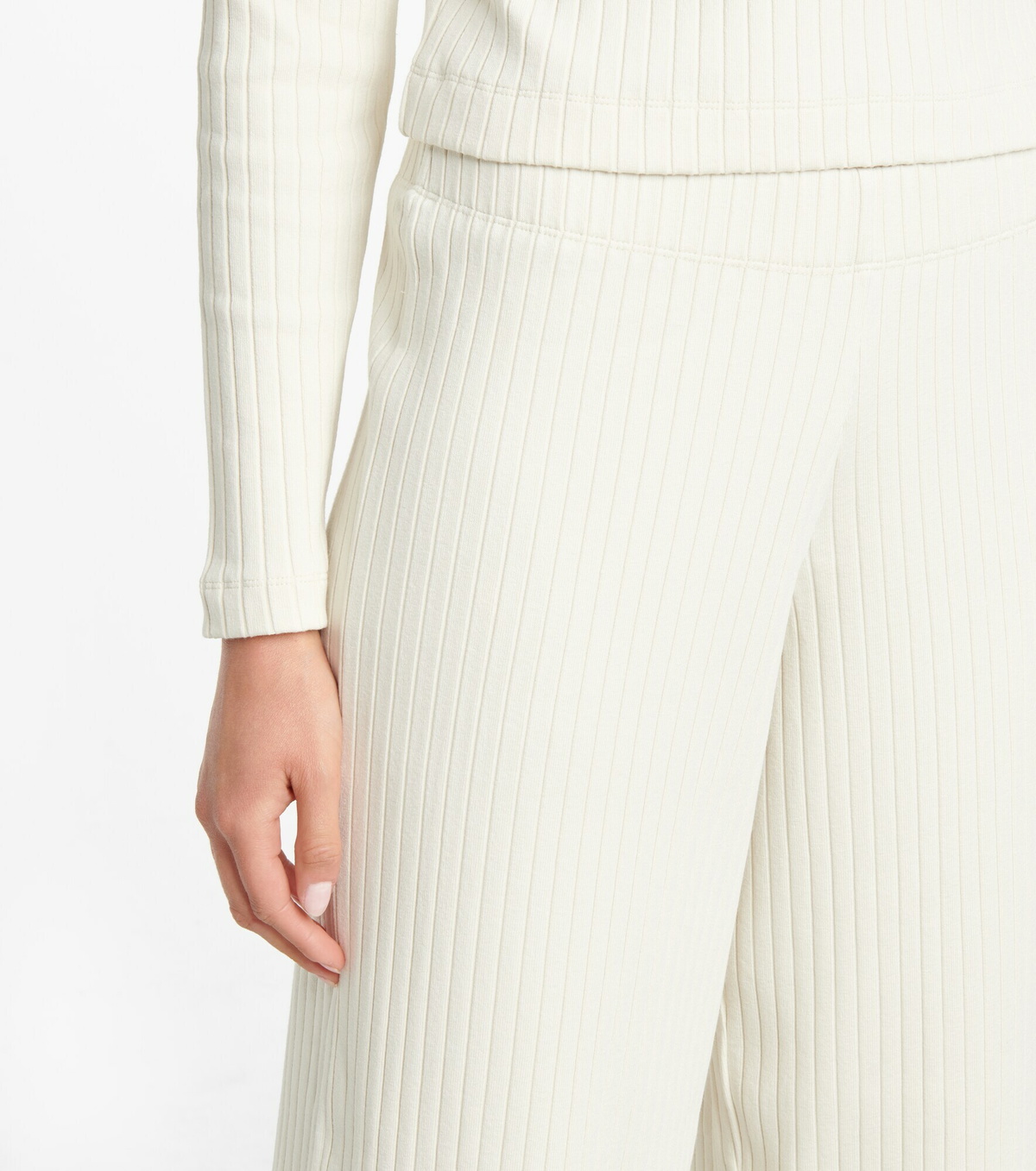 Vince - Ribbed-knit cropped pants