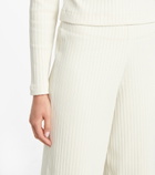 Vince - Ribbed-knit cropped pants