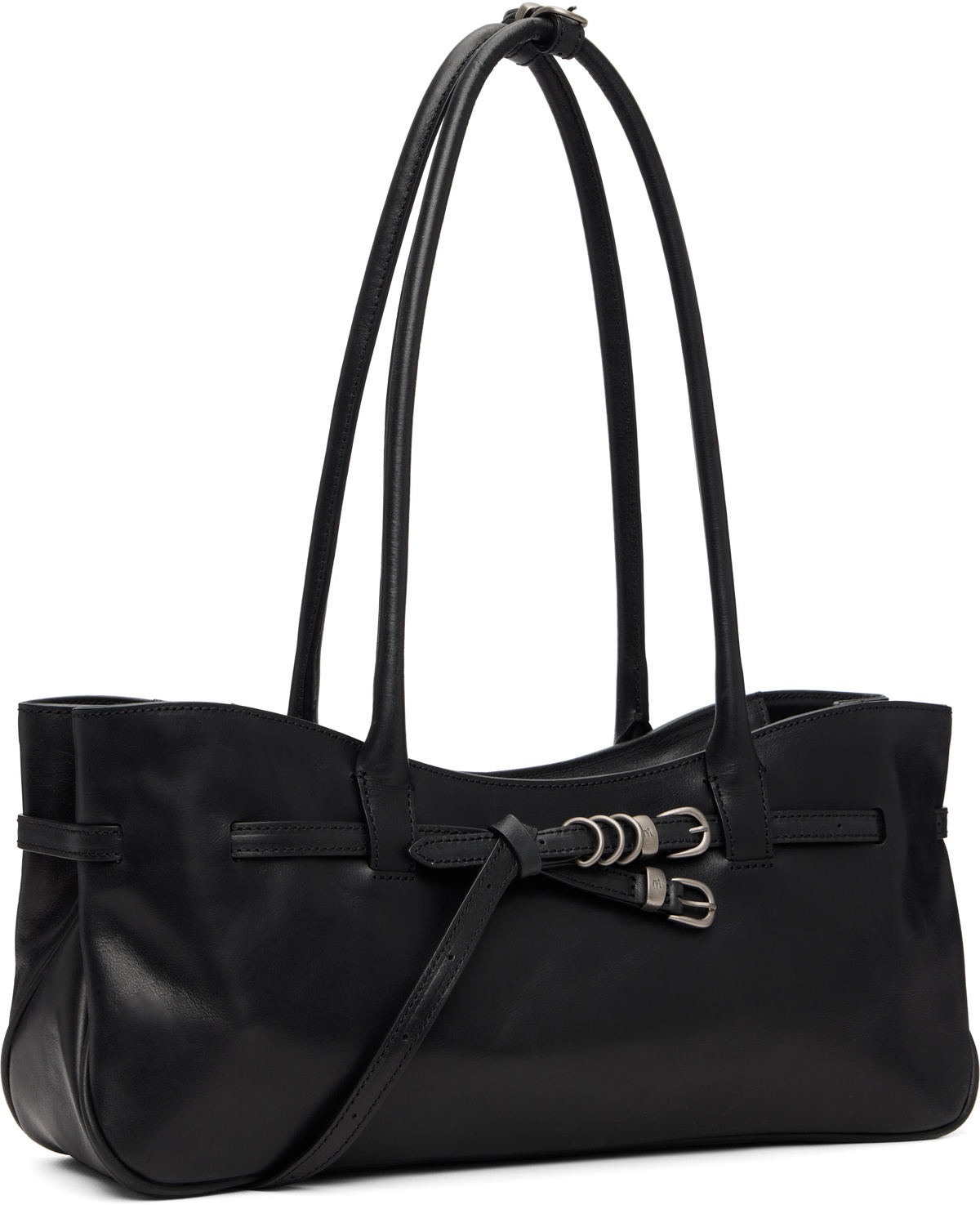 MARGESHERWOOD Black Grandma Used Shoulder Bag
