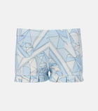Pucci Manuba ruffled jersey shorts