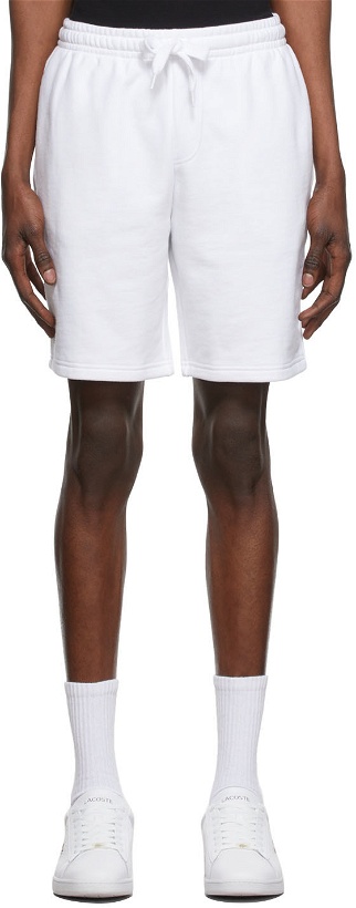 Photo: Lacoste White Cotton Shorts