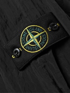 Stone Island - Packable Logo-Appliquéd ECONYL Overshirt - Black