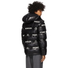 Moncler Genius 7 Moncler Fragment Hiroshi Fujiwara Black Down Mayconne Jacket