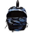 Valentino Blue Valentino Garavani New Camo Backpack