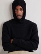 Rick Owens - Ribbed Cotton Balaclava