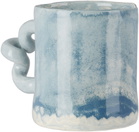 Harlie Brown Studio Blue Neptune Wiggle Mug